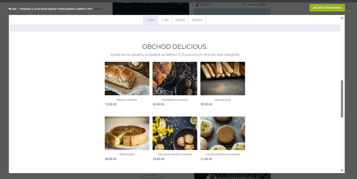 Responzivní e-commerce web s podporou Strikingly - funkcionalita pro e-commerce Responzivní e-commerce web s podporou Strikingly - funkcionalita pro e-commerce