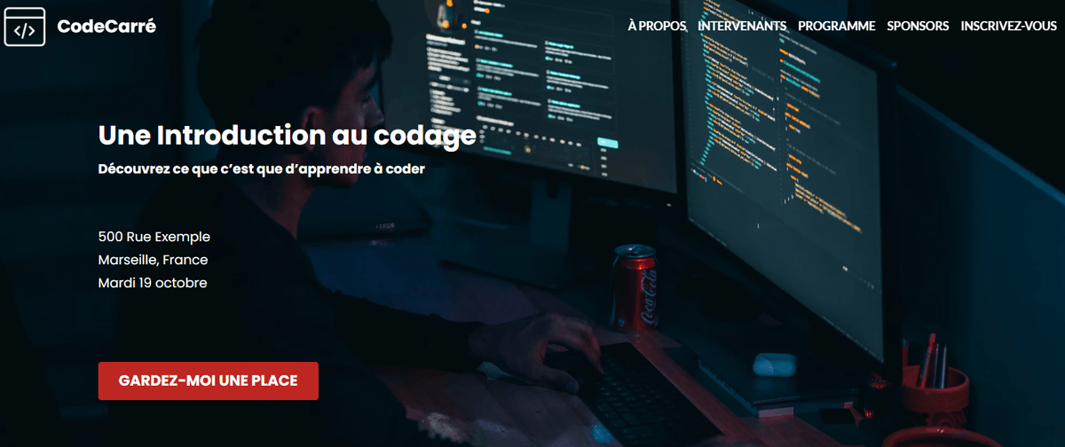 Modèle CodeSquare Modèle CodeSquare