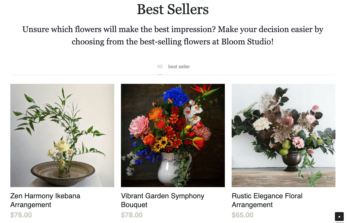 Plantilla Bloom Studio de Strikingly Plantilla Bloom Studio de Strikingly