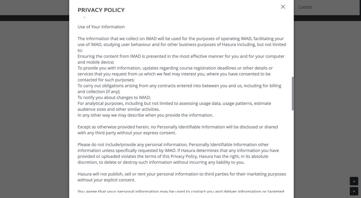 Política de privacidad de Imad.Tech Política de privacidad de Imad.Tech