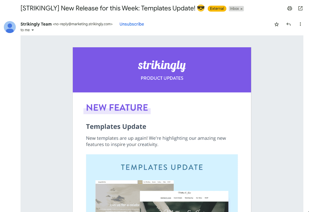 Email Siklus Hidup yang Mencolok Email Siklus Hidup yang Mencolok