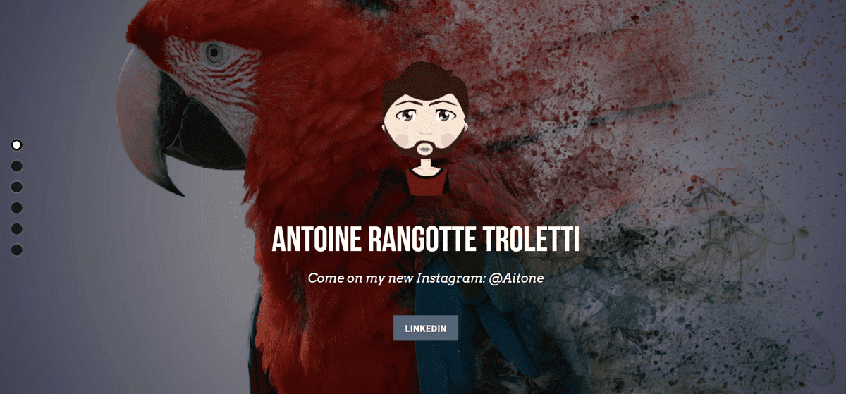 Cara mendesain situs web pribadi seperti Antoine Cara mendesain situs web pribadi seperti Antoine