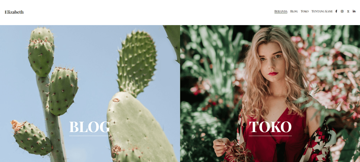 Template Blog Ritel Sukulen dari Strikingly Template Blog Ritel Sukulen dari Strikingly