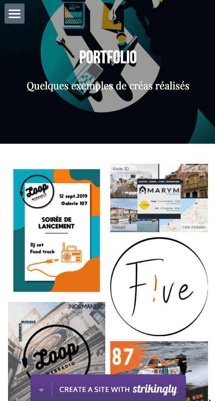 Website Illustrator dalam Tampilan Seluler Website Illustrator dalam Tampilan Seluler