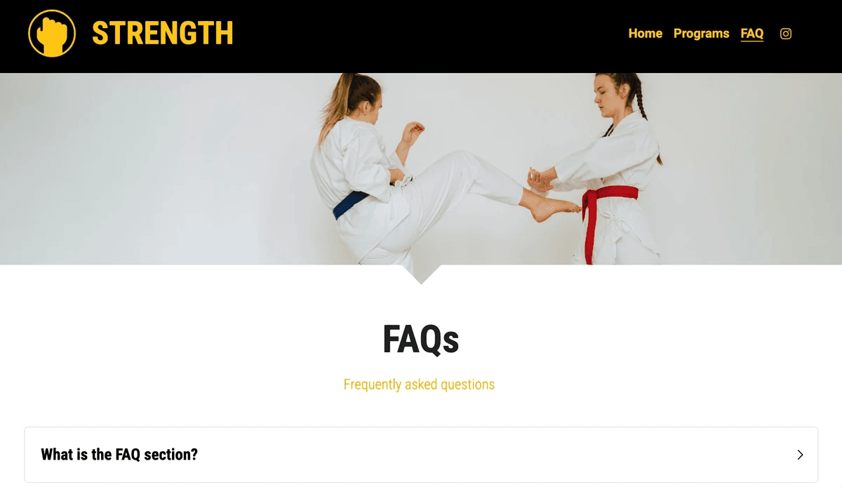 Concevoir une page FAQ pour les conversions avec des sections extensibles Concevoir une page FAQ pour les conversions avec des sections extensibles