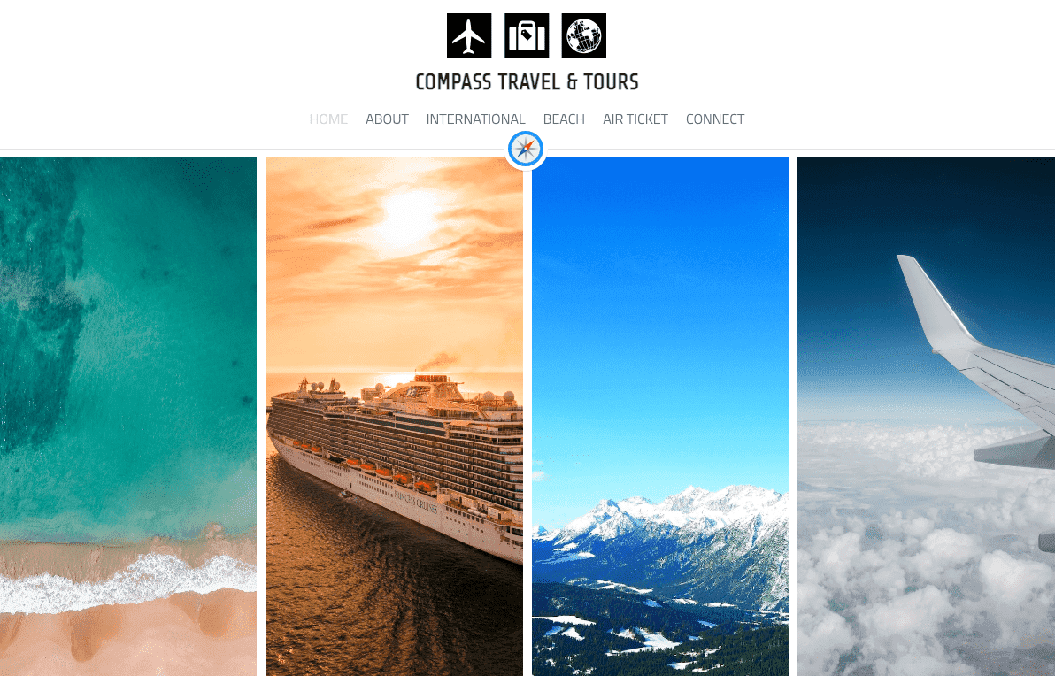 Template Compass dari Strikingly Template Compass dari Strikingly