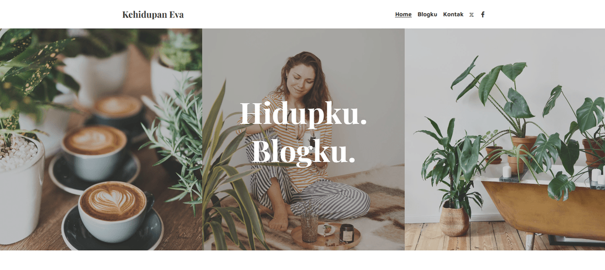 Template Blog Fashion dari Strikenly Template Blog Fashion dari Strikenly