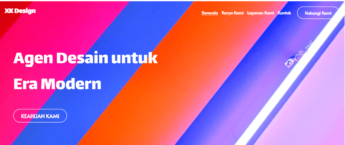 Templat Situs Web Desain XK Templat Situs Web Desain XK