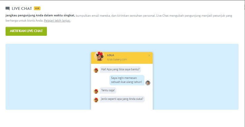 Fitur Obrolan Langsung Strikingly Fitur Obrolan Langsung Strikingly