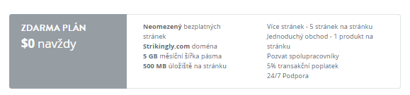Levný webhosting na Strikingly - Využijte bezplatný tarif Levný webhosting na Strikingly - Využijte bezplatný tarif