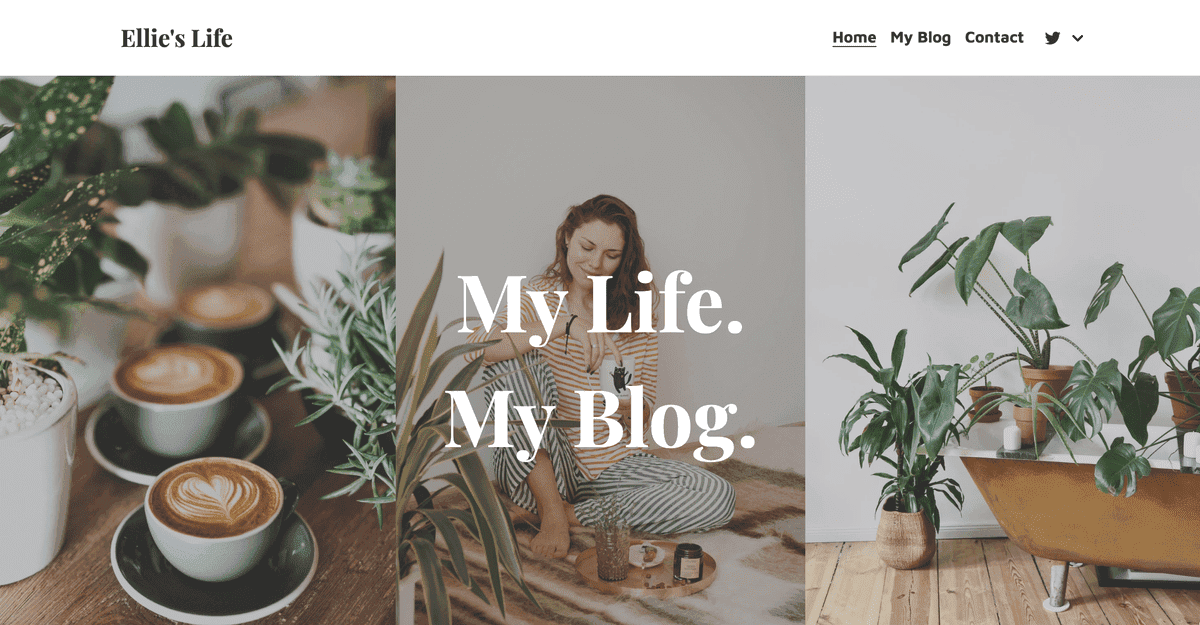 Template Blog Fashion dari Strikenly Template Blog Fashion dari Strikenly