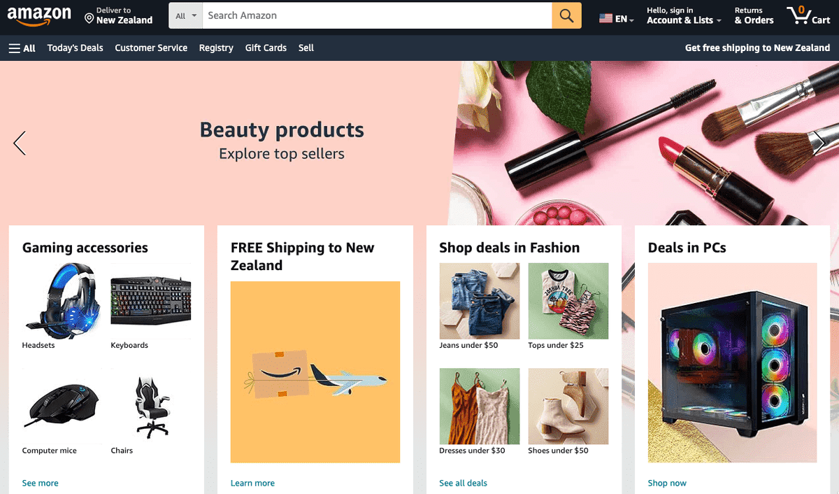 Venda sus productos en línea: Amazon Venda sus productos en línea: Amazon