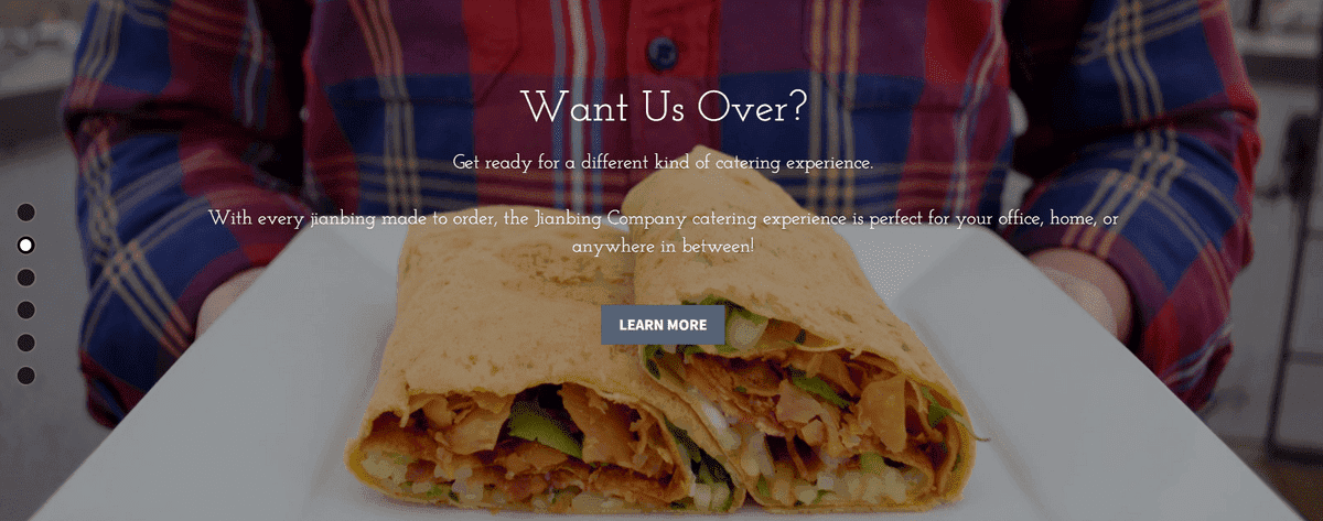 Mendukung usaha kecil seperti Jianbing Mendukung usaha kecil seperti Jianbing