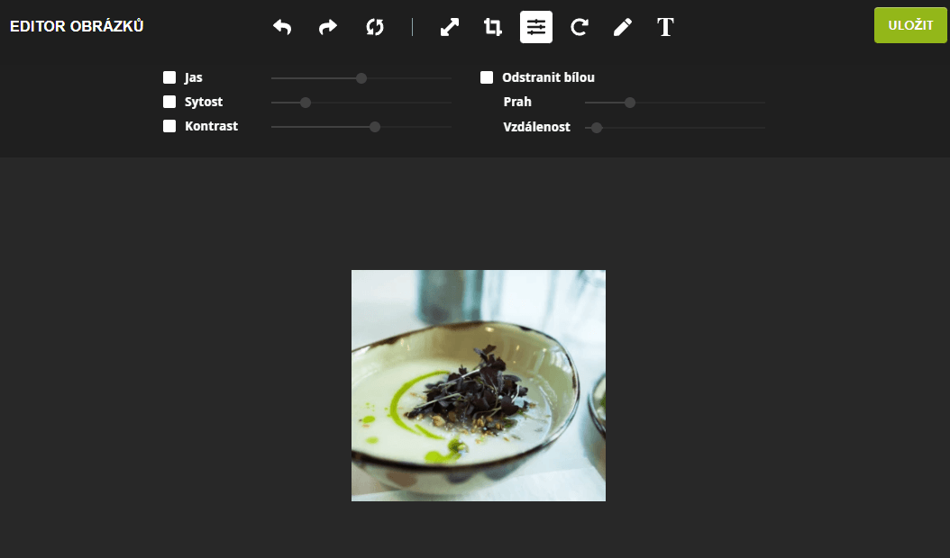 Úžasně editor obrázků Úžasně editor obrázků
