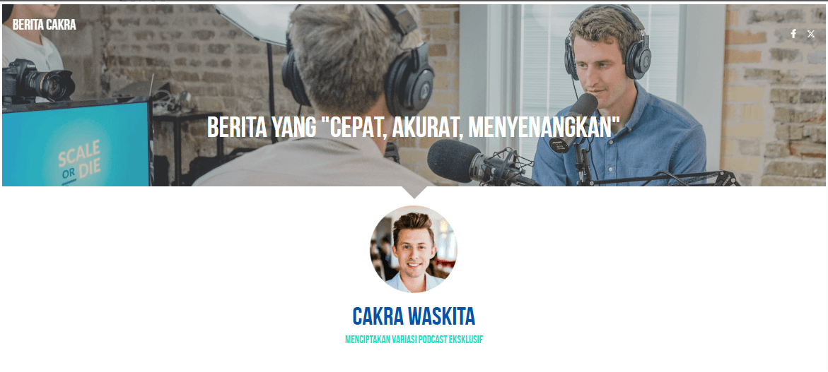 Template Podcast dari Strikingly Template Podcast dari Strikingly