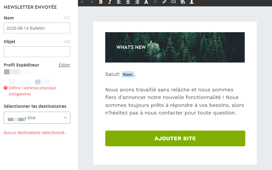 Stratégie d'inscription à la newsletter efficace grâce à un design minimaliste Stratégie d'inscription à la newsletter efficace grâce à un design minimaliste