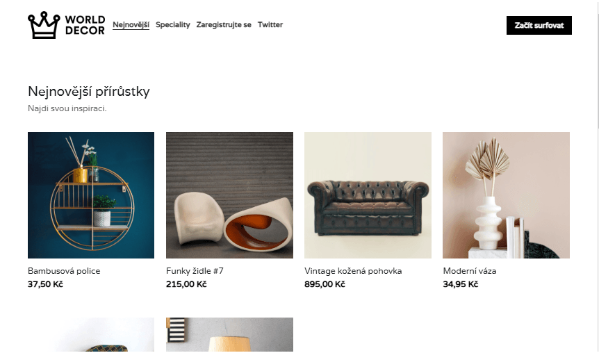 Template Toko Mebel Online Word Decor dari Strikingly Template Toko Mebel Online Word Decor dari Strikingly