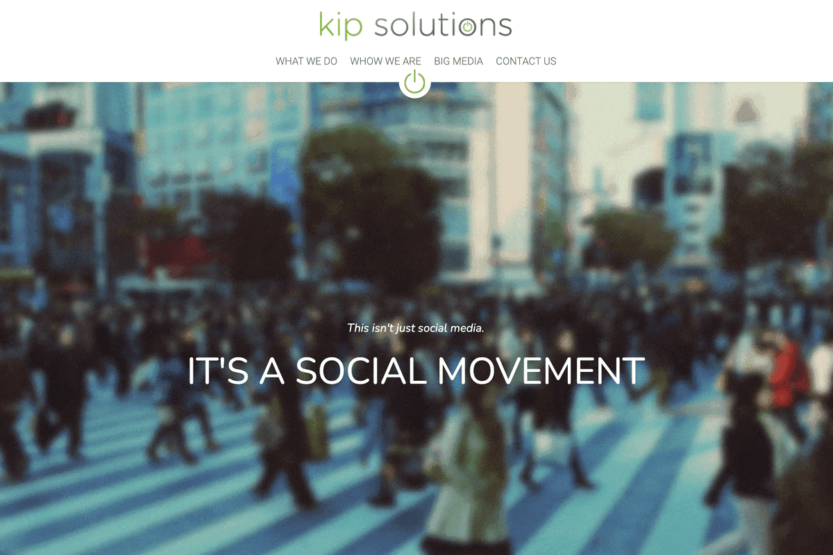 Šablona Kip Solutions od Strikingly Šablona Kip Solutions od Strikingly
