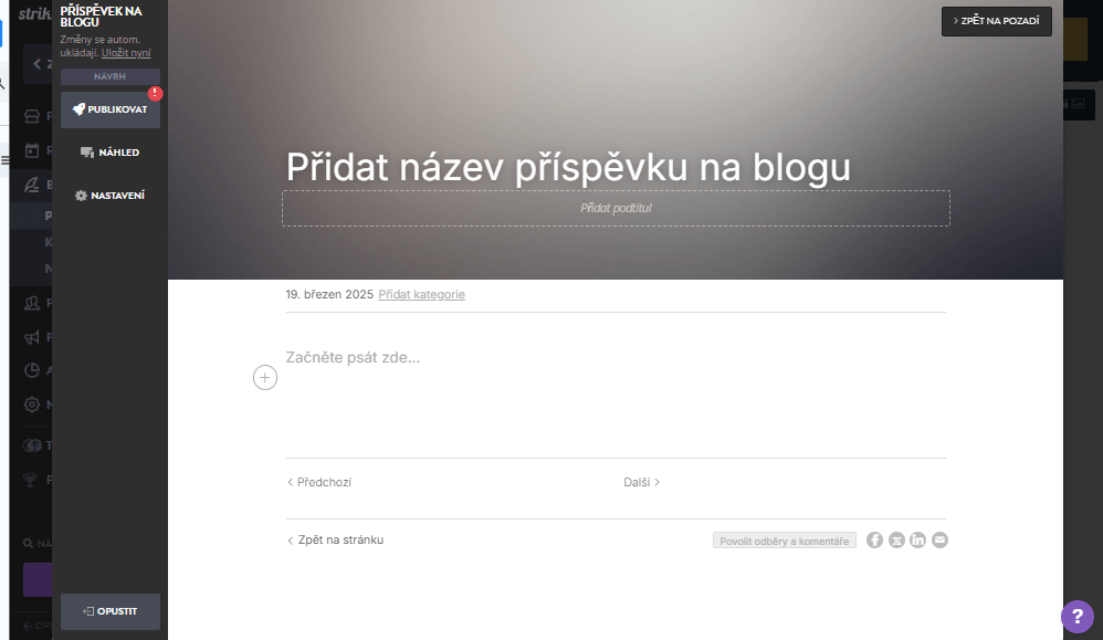 Jak používat Strikingly pro zapojení na sociálních sítích – Využijte funkce blogování Strikingly Jak používat Strikingly pro zapojení na sociálních sítích – Využijte funkce blogování Strikingly