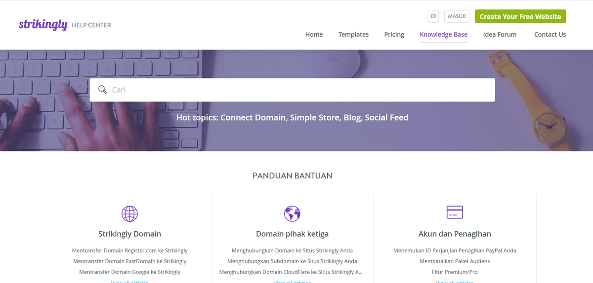 Basis Pengetahuan yang Mencolok Basis Pengetahuan yang Mencolok