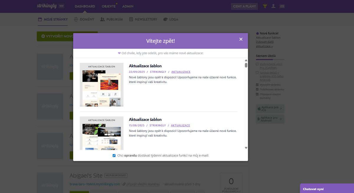 Responzivní e-shop s podporou Strikingly – připravený na budoucnost Responzivní e-shop s podporou Strikingly – připravený na budoucnost