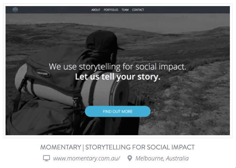 URL momentánea del sitio web URL momentánea del sitio web