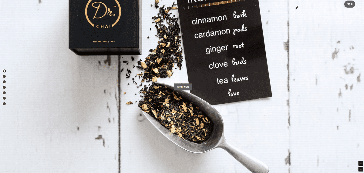 Perdagangan elektronik Chai dengan Strikingly Perdagangan elektronik Chai dengan Strikingly