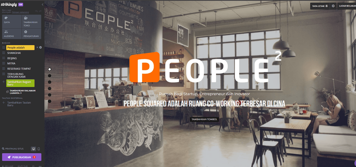 Bagaimana Anda Menggunakan Tren Desain Logo di Strikingly - Penempatan Logo Bagaimana Anda Menggunakan Tren Desain Logo di Strikingly - Penempatan Logo