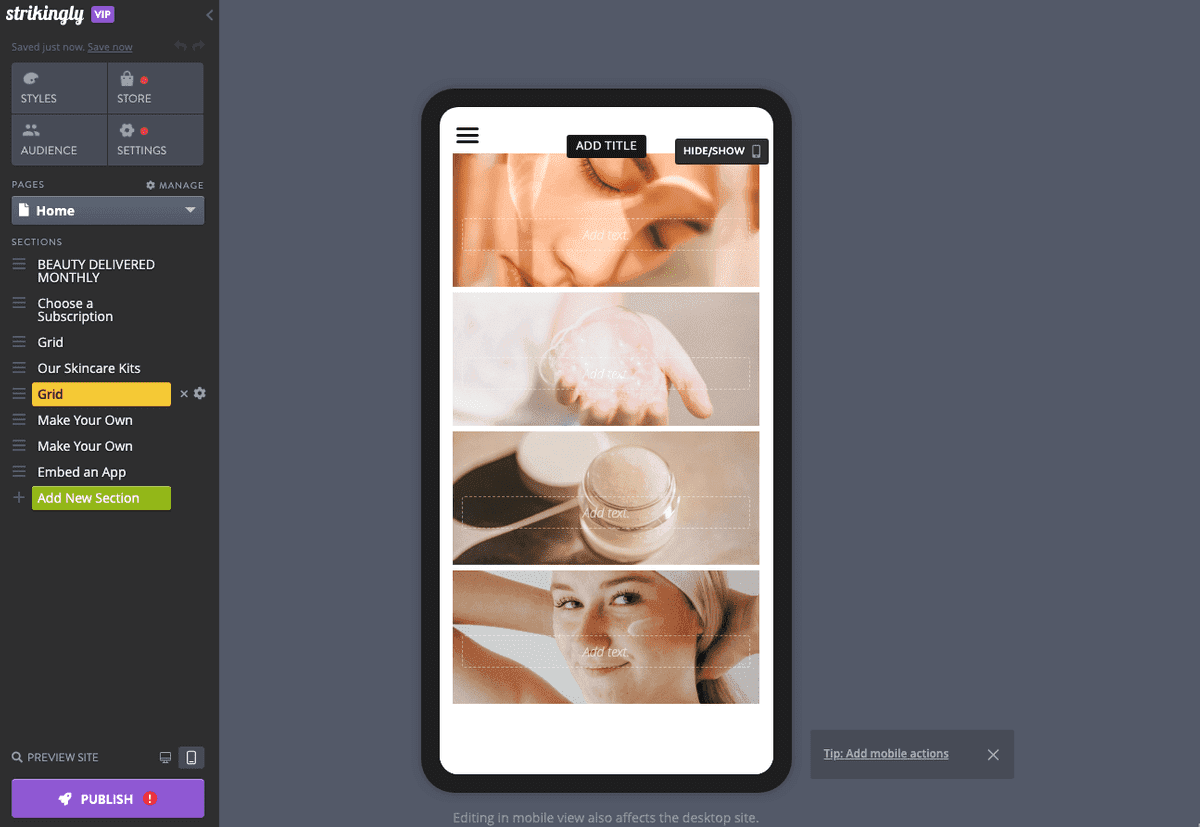 Editor Seluler yang Mencolok Editor Seluler yang Mencolok