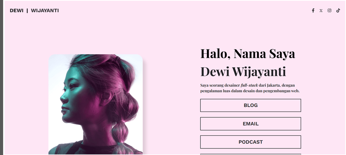 Template Michelle Cruise dari Strikingly Template Michelle Cruise dari Strikingly