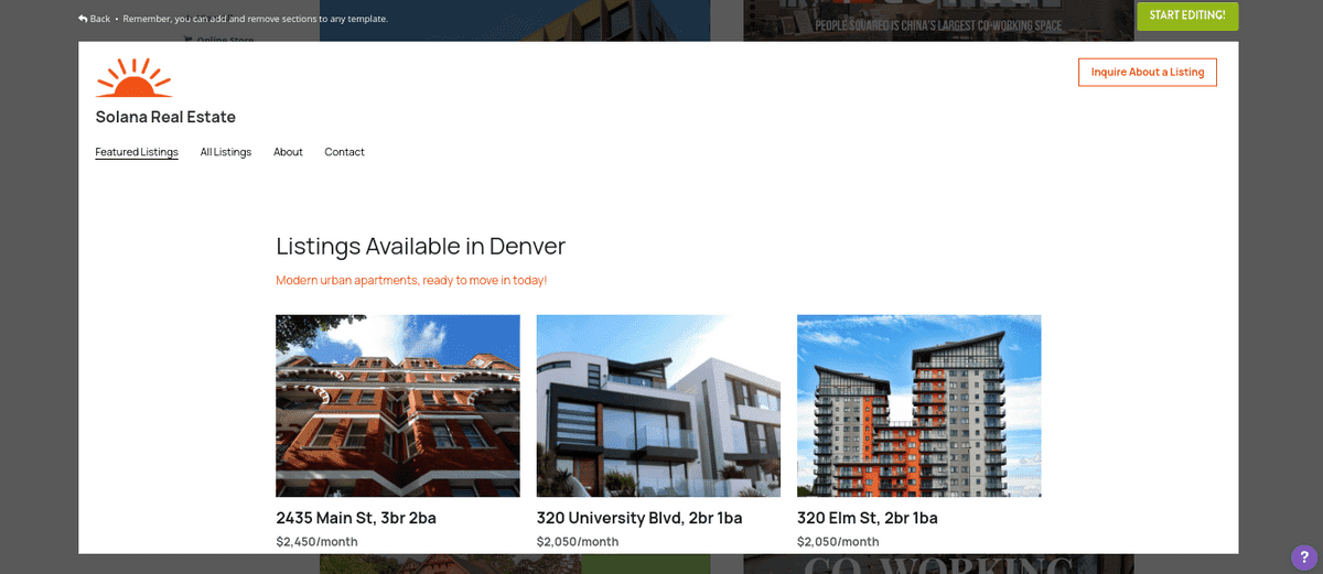 Mulai Perusahaan Real Estat dengan Strikingly - Tambahkan Daftar Properti Mulai Perusahaan Real Estat dengan Strikingly - Tambahkan Daftar Properti