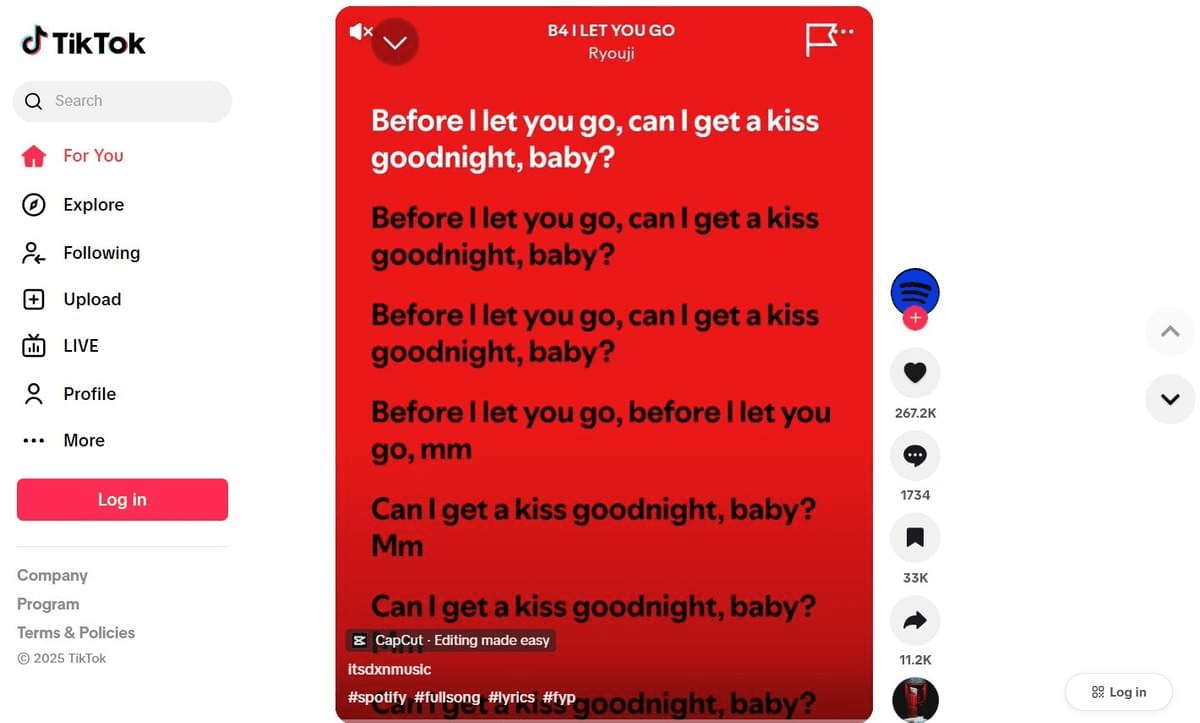 Image tirée de TikTok Image tirée de TikTok