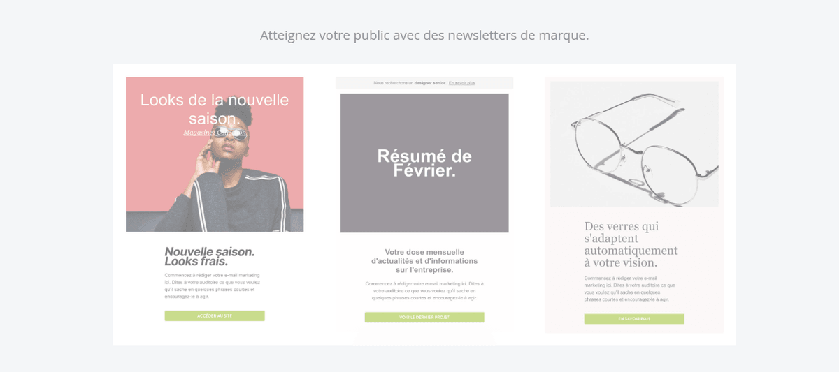 Article phare de la newsletter Strikingly Article phare de la newsletter Strikingly