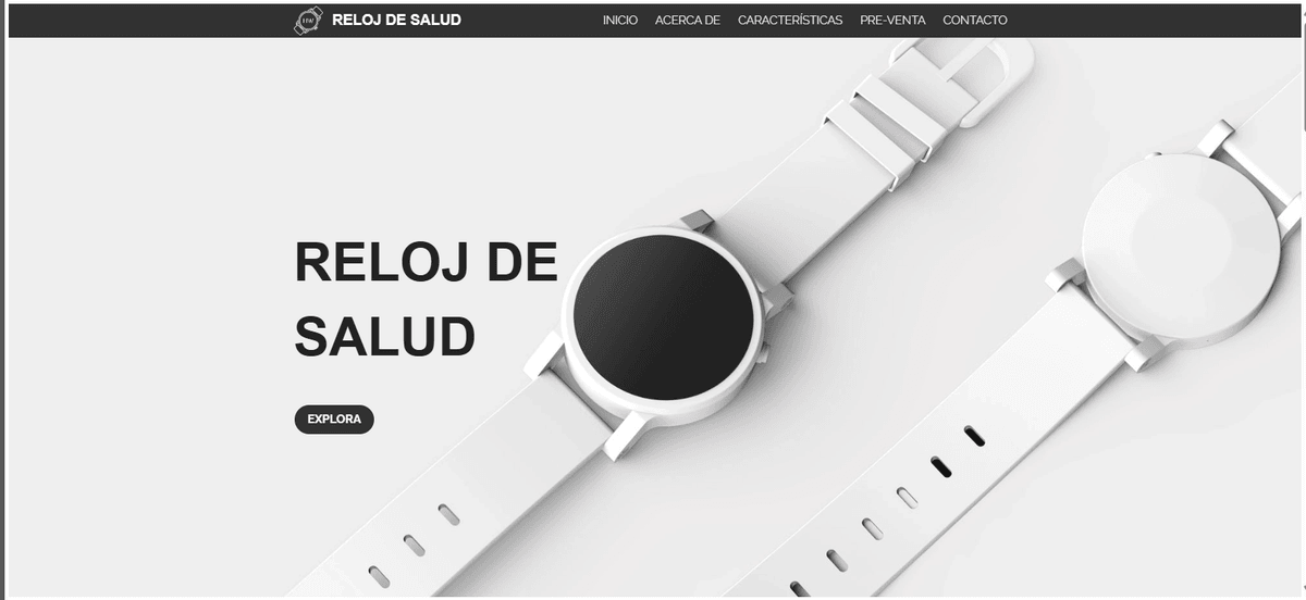 Plantilla de vigilancia de la salud de Strikingly Plantilla de vigilancia de la salud de Strikingly