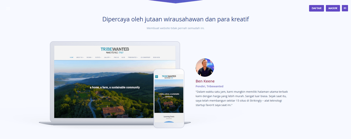 Cara mempromosikan bisnis Anda di Strikingly Cara mempromosikan bisnis Anda di Strikingly