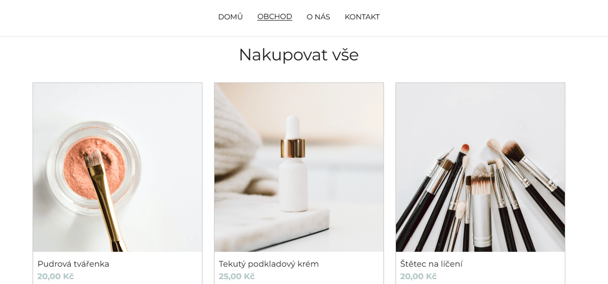 Template Makeup Chloe dari Strikenly Template Makeup Chloe dari Strikenly