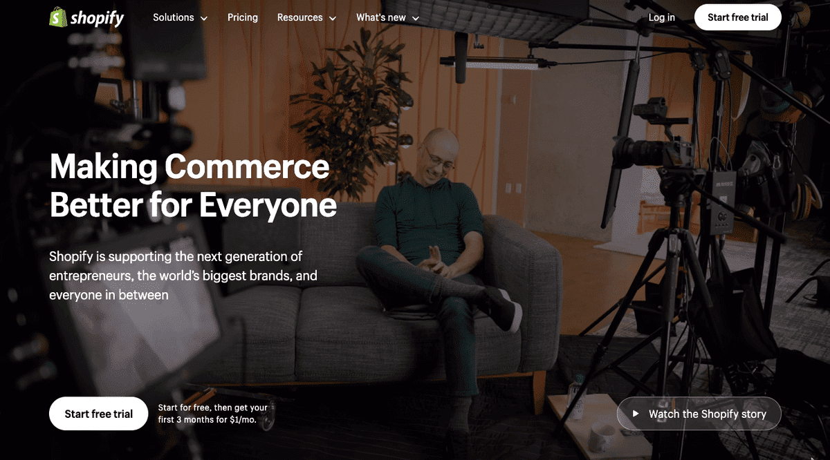 Shopify: Šablona pro elektronický obchod Shopify: Šablona pro elektronický obchod