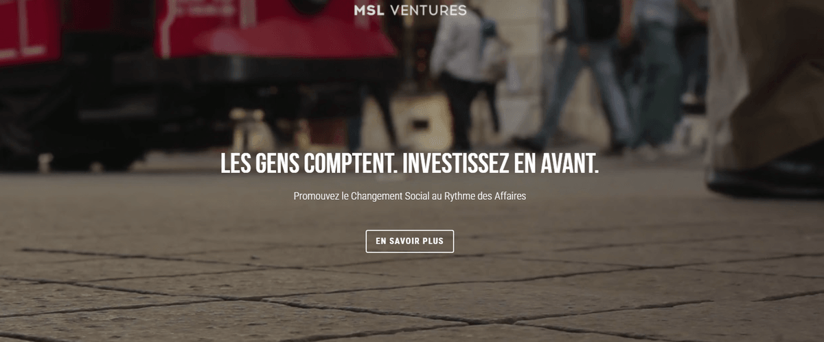 Microsite promotionnel pour les campagnes mettant en avant des projets innovants Microsite promotionnel pour les campagnes mettant en avant des projets innovants