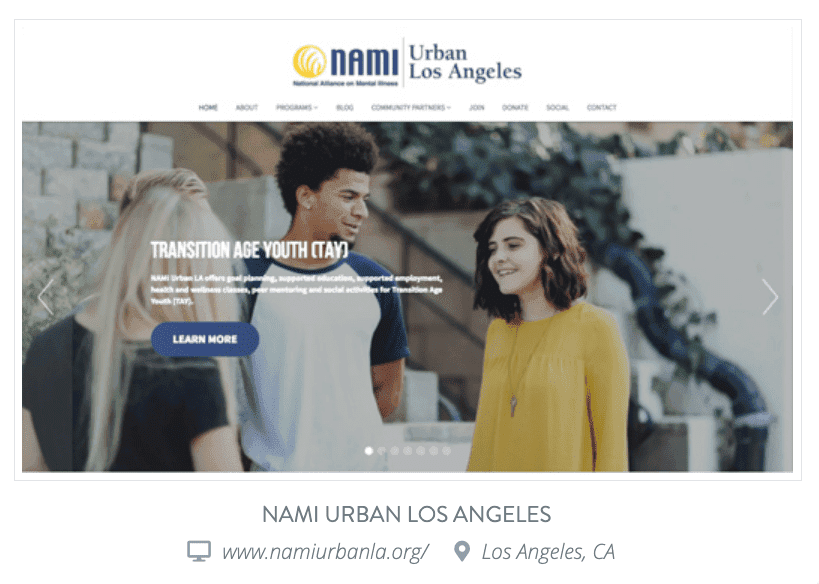 URL del sitio web de Nami Urban Los Ángeles URL del sitio web de Nami Urban Los Ángeles