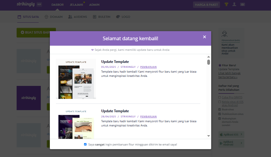 Bagaimana Situs Strikingly Menjamin Kinerja & Keamanan - Pembaruan Keamanan Reguler Bagaimana Situs Strikingly Menjamin Kinerja & Keamanan - Pembaruan Keamanan Reguler