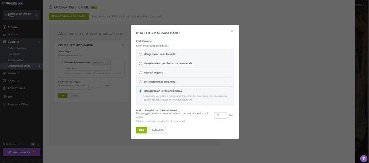 Bagaimana Strikingly Dapat Membantu Pemasaran Email - Fitur Email E-commerce Bagaimana Strikingly Dapat Membantu Pemasaran Email - Fitur Email E-commerce