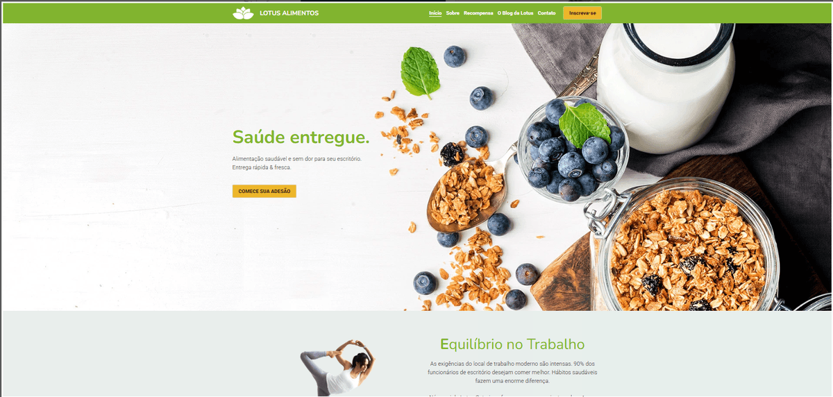 Impressionante: Modelo de Buffet Lotus Impressionante: Modelo de Buffet Lotus