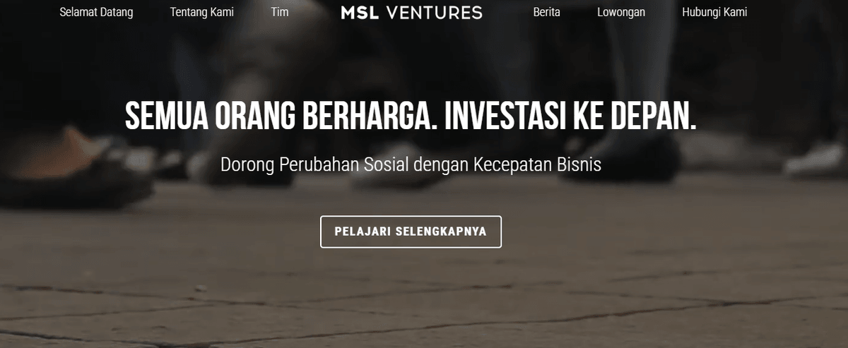 Templat MSL Ventures dari Strikingly Templat MSL Ventures dari Strikingly