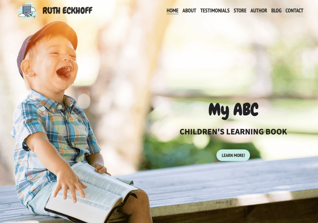 Mi plantilla del ABC de Strikingly Mi plantilla del ABC de Strikingly