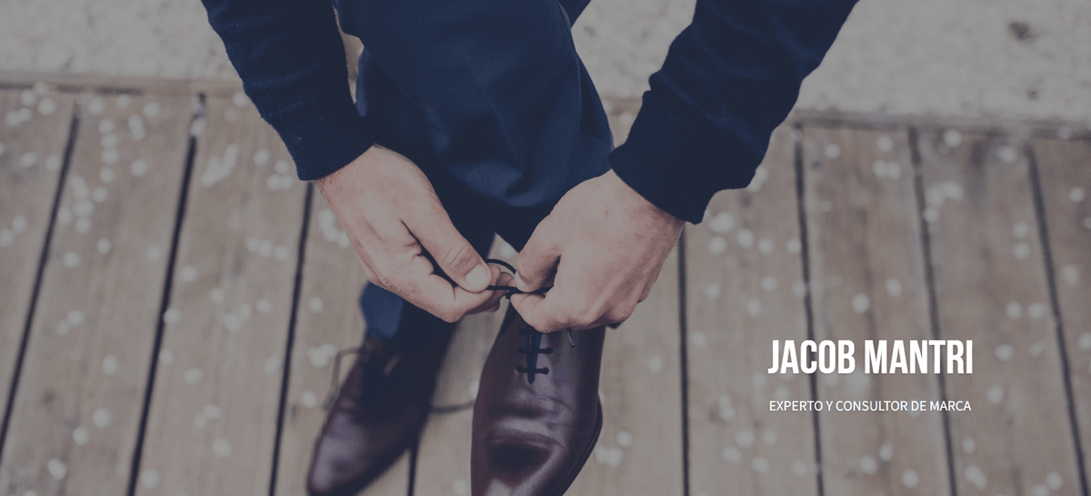 Plantilla de perspectiva de Strikingly Plantilla de perspectiva de Strikingly