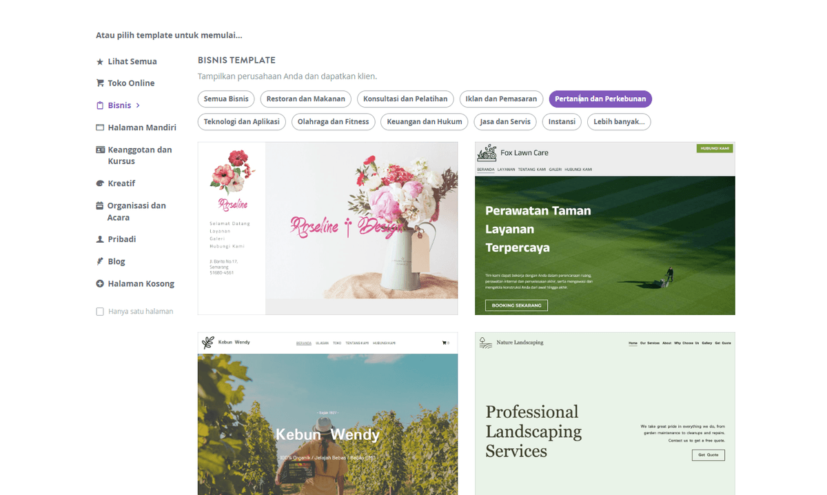 Beranda Situs Web di Strikingly - Pilih Template Strikingly Beranda Situs Web di Strikingly - Pilih Template Strikingly