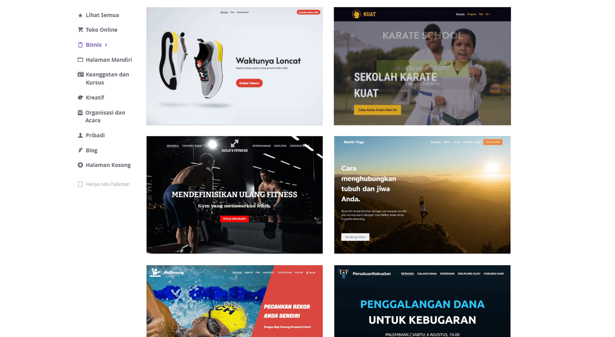 Strikingly - Panduan Sempurna untuk Memulai Bisnis Kebugaran dengan Sukses - Situs Web yang Menarik Secara Visual Strikingly - Panduan Sempurna untuk Memulai Bisnis Kebugaran dengan Sukses - Situs Web yang Menarik Secara Visual