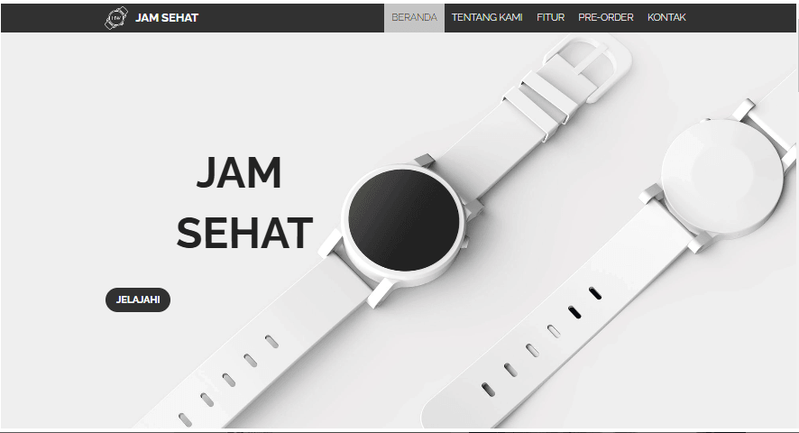 Templat Toko Virtual Health Watch dari Strikingly Templat Toko Virtual Health Watch dari Strikingly