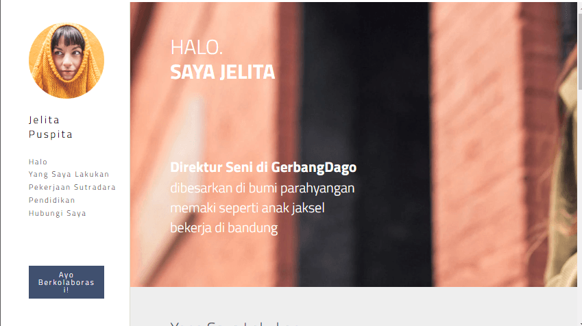 Template Natasha Kingsley dari Strikingly Template Natasha Kingsley dari Strikingly