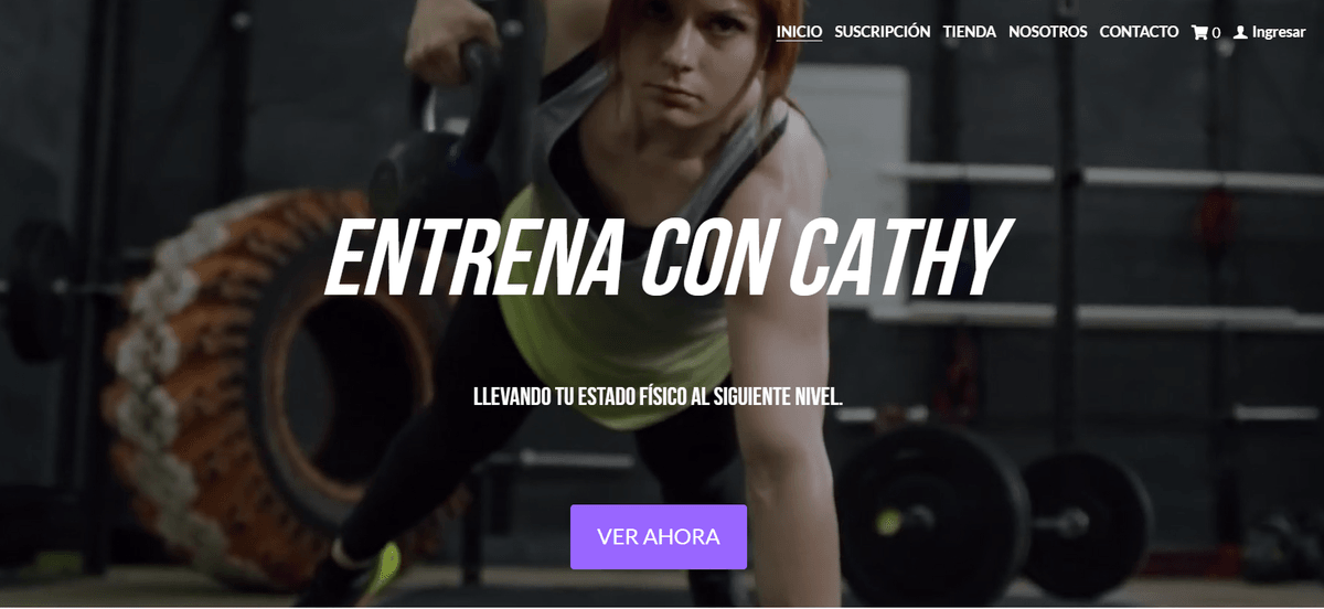 Plantilla de tren con Cathy de Strikingly Plantilla de tren con Cathy de Strikingly